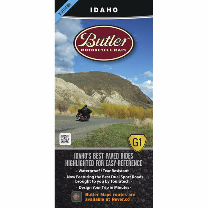 Butler Motorcycle Maps Idaho BDR Map